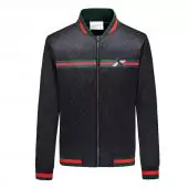 gucci jacket new hombre bee fly black